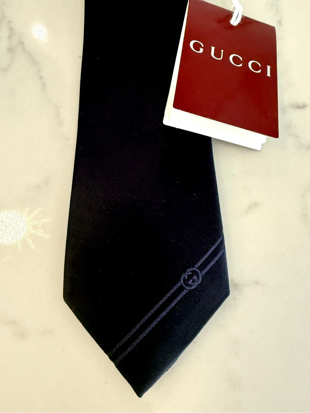 Gucci Men’s Interlocking GG Silk Tie